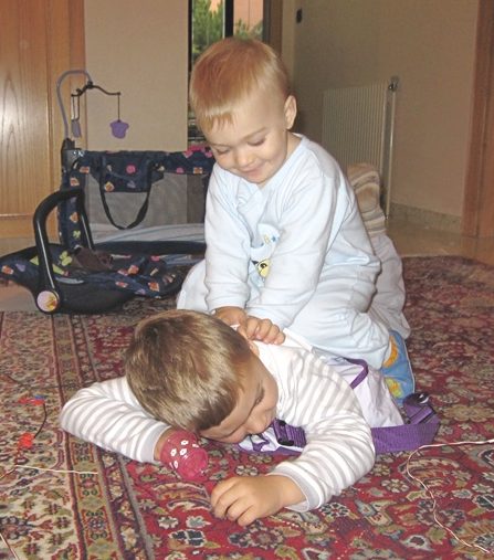 Baby und Kinder Shiatsu - Kinder genießen Kinder Shiatsu und es wirkt sehr entspannend